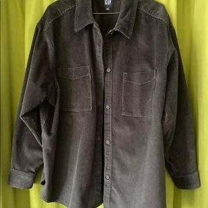 NWOT GAP XL Oversized Corduroy Shirt